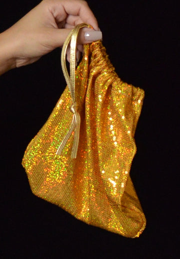 B315B - Sequin Money Bag