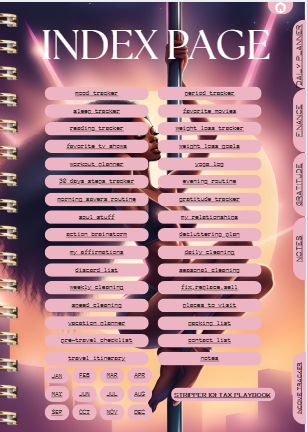 MONEY & MINDSET: A STRIPPERS PERSONAL & PROFESSIONAL PLANNING JOURNAL -PERSONAL USE ONLY