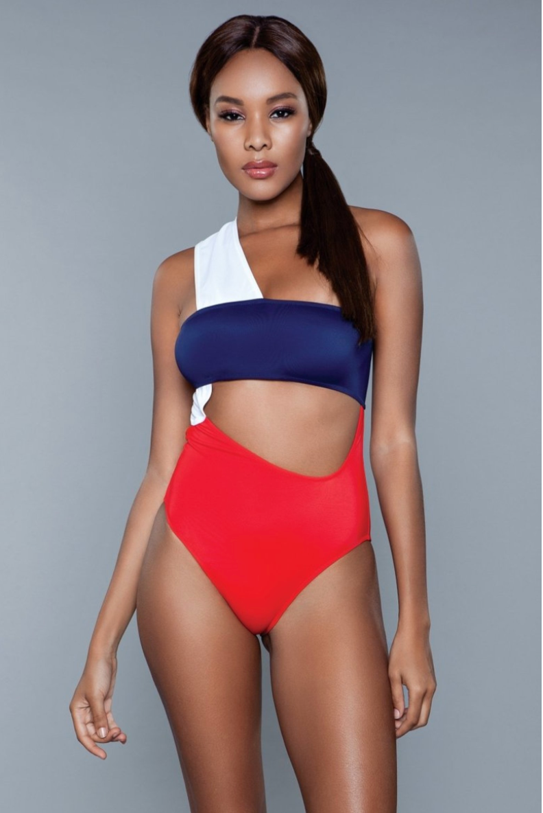 1973 Kennedy Swimsuit Red/White/Blue